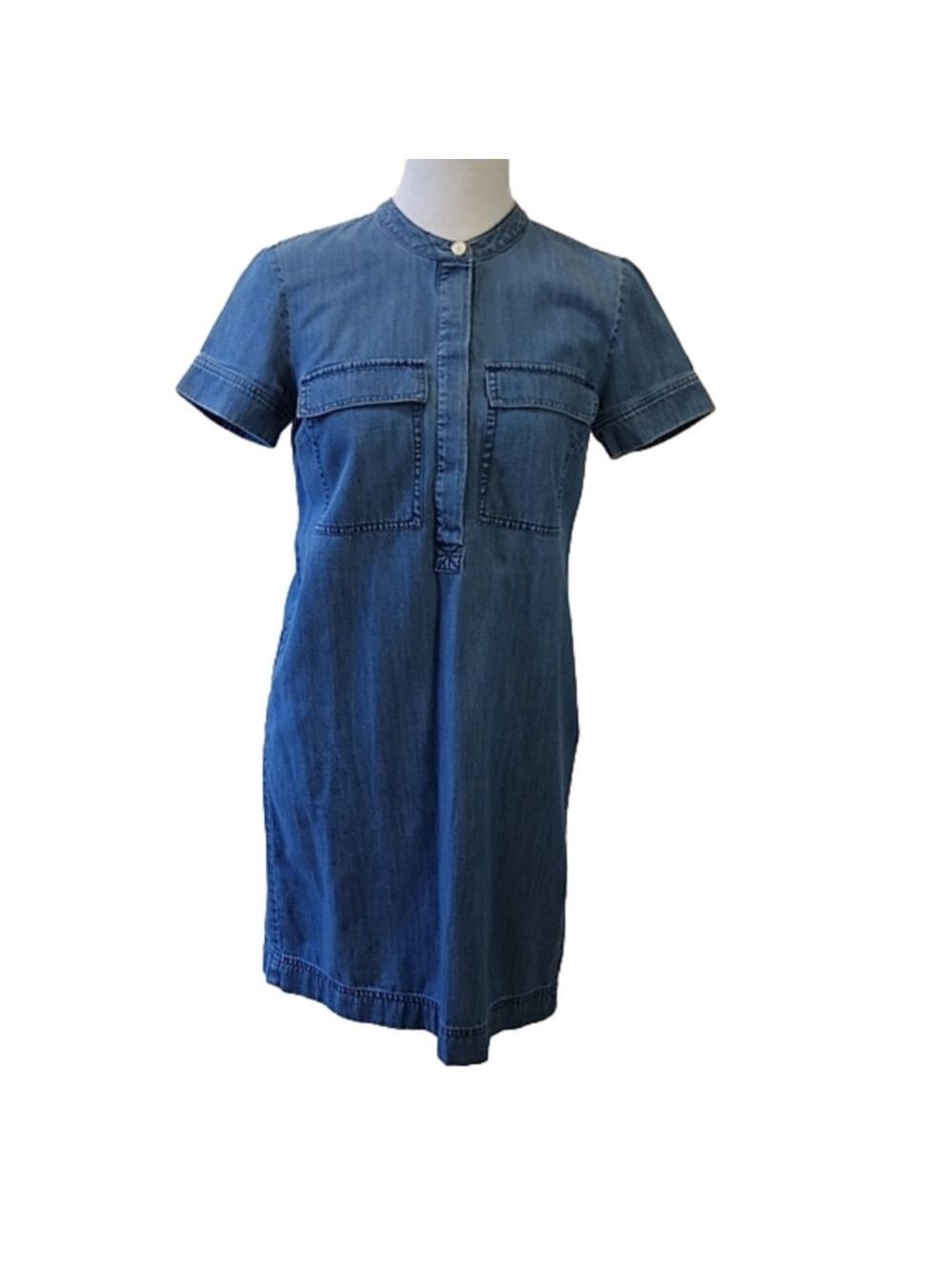 J. CREW DENIM DRESS SIZE 00